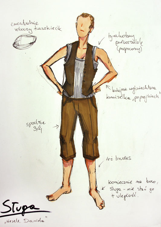 <h2>Wesele Dawida - projekt kostiumu</h2> <p>20132014</p>